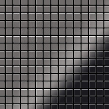Metal Mosaic Tile Titanium Smoke mirror dark grey 1.6mm Mosaic-Ti-SM