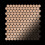 Metal Mosaic Tile Copper mill copper 1.6mm Penny-CM 2
