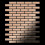 Metal Mosaic Tile Copper mill copper 1.6mm PK-CM 2