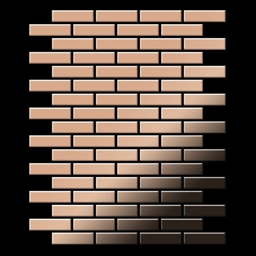 Metal Mosaic Tile Copper mill copper 1.6mm PK-CM 1