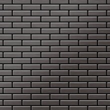 Metal Mosaic Tile Titanium Smoke brushed dark grey 1.6mm PK-Ti-SB