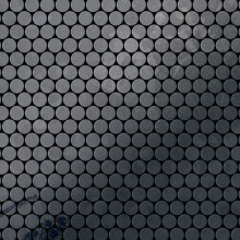 Metal Mosaic Tile Raw Steel mill grey 1.6mm Penny-RS