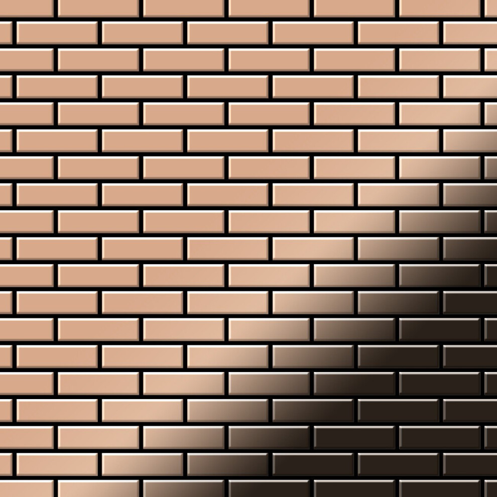Metal Mosaic Tile Copper Mill Copper 1.6Mm Pk-Cm 4250691729872