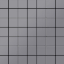 Metal Mosaic Tile Stainless Steel matt grey 1.6mm Attica-S-S-MA