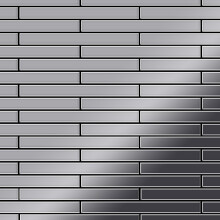 Metal Mosaic Tile Stainless Steel marine mirror grey 1.6mm Avenue-S-S-MM
