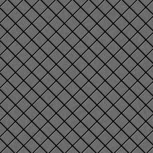 Metal Mosaic Tile Titanium Smoke brushed dark grey 1.6mm Diamond-Ti-SB