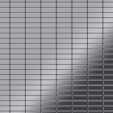 Metal Mosaic Tile Stainless Steel marine mirror grey 1.6mm Cabin-S-S-MM