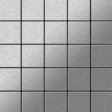 Metal Mosaic Tile Stainless Steel marine brushed grey 1.6mm Century-S-S-MB