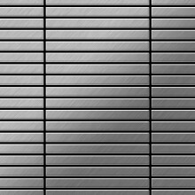 Metal Mosaic Tile Stainless Steel marine brushed grey 1.6mm Linear-S-S-MB