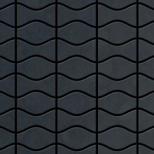 Metal Mosaic Tile Raw Steel mill grey 1.6mm Kismet & Karma-RS