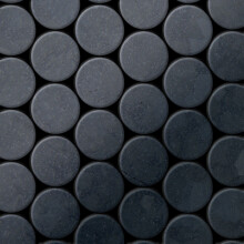 Metal Mosaic Tile Raw Steel mill grey 1.6mm Dome-RS