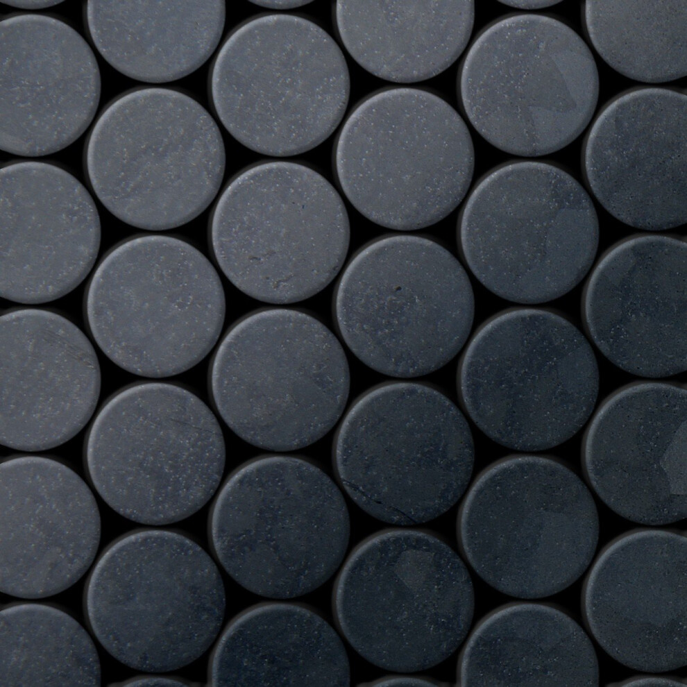 Metal Mosaic Tile Raw Steel Mill Grey 1.6Mm Dome-Rs 4250691727656