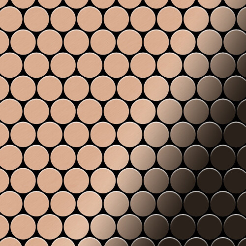Metal Mosaic Tile Copper mill copper 1.6mm Dollar-CM