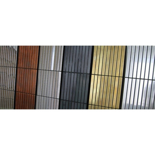 Metal Mosaic Tile Copper mill copper 1.6mm Linear-CM 2