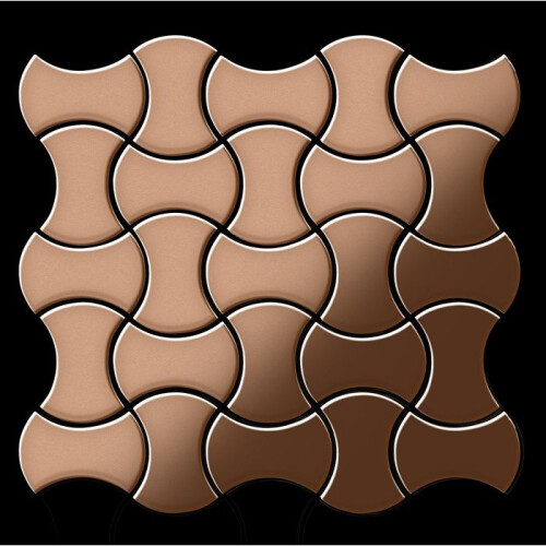 Metal Mosaic Tile Copper mill copper 1.6mm Infinit-CM 1