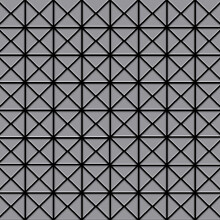 Metal Mosaic Tile Stainless Steel matt grey 1.6mm Deco-S-S-MA