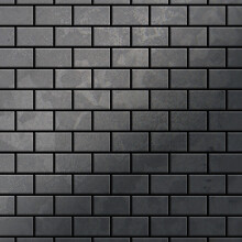 Metal Mosaic Tile Raw Steel mill grey 1.6mm House-RS