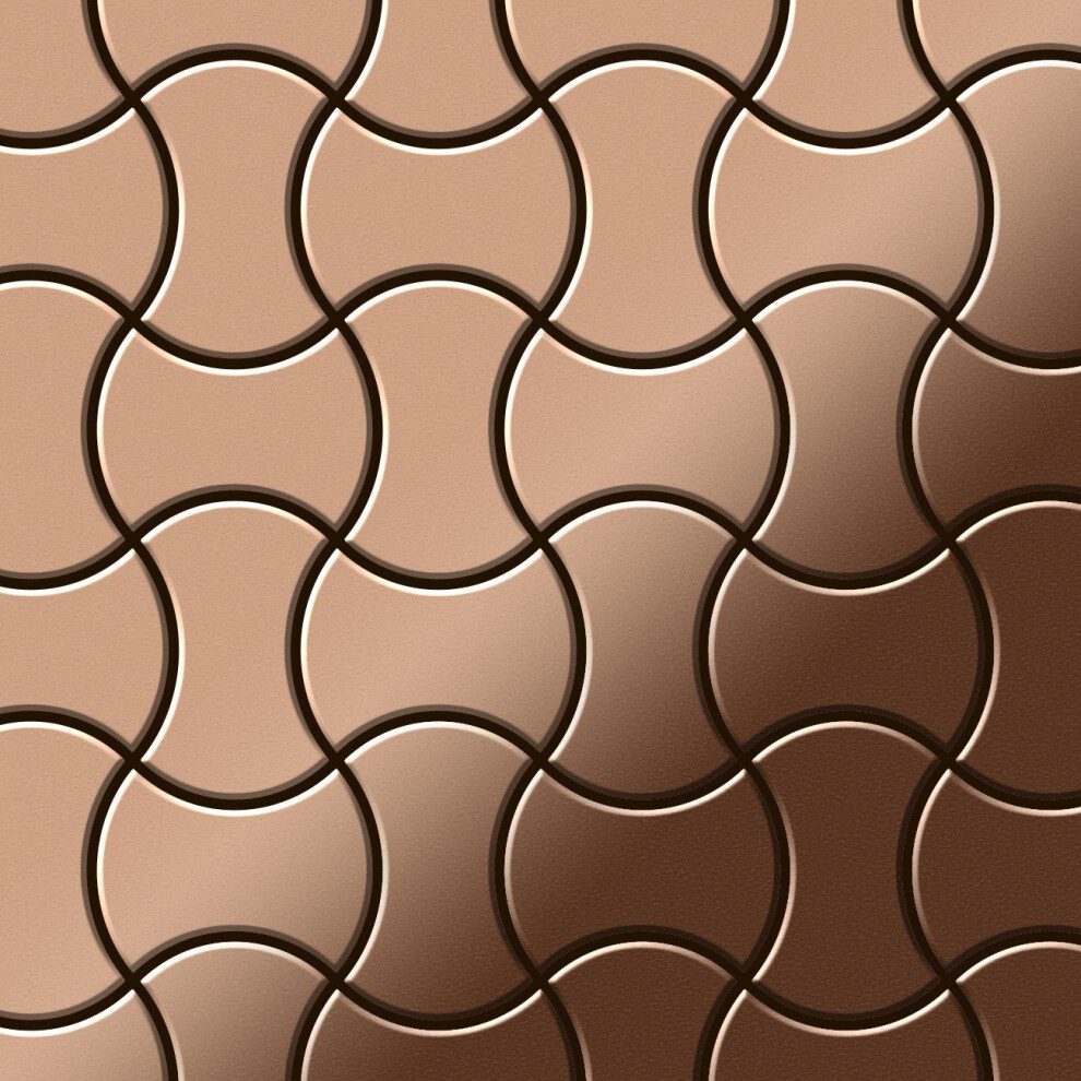 Metal Mosaic Tile Copper Mill Copper 1.6Mm Infinit-Cm 4250691728479
