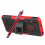 (Red) For Huawei Y6 2019 Armor Rugged Shockproof Case 6