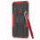 (Red) For Huawei Y6 2019 Armor Rugged Shockproof Case 5