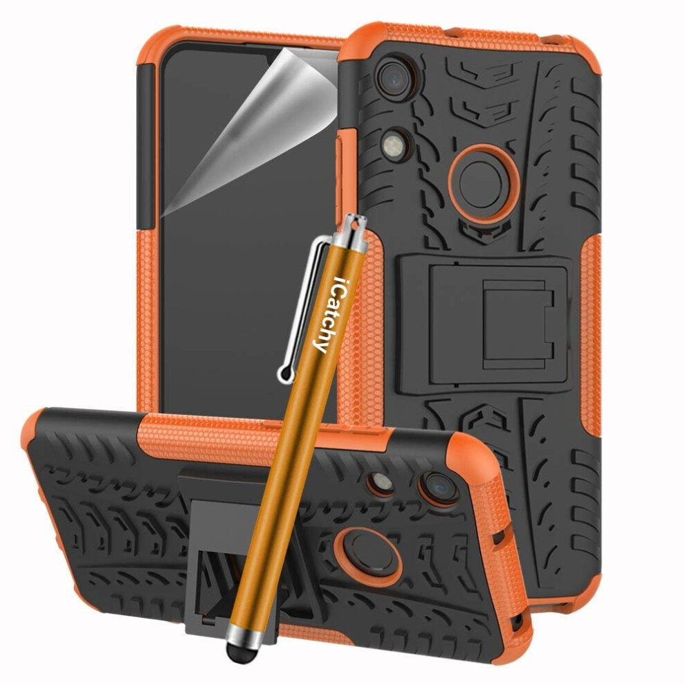(Orange) For Huawei Y6 2019 Armor Rugged Shockproof Case Orange 5056298002825