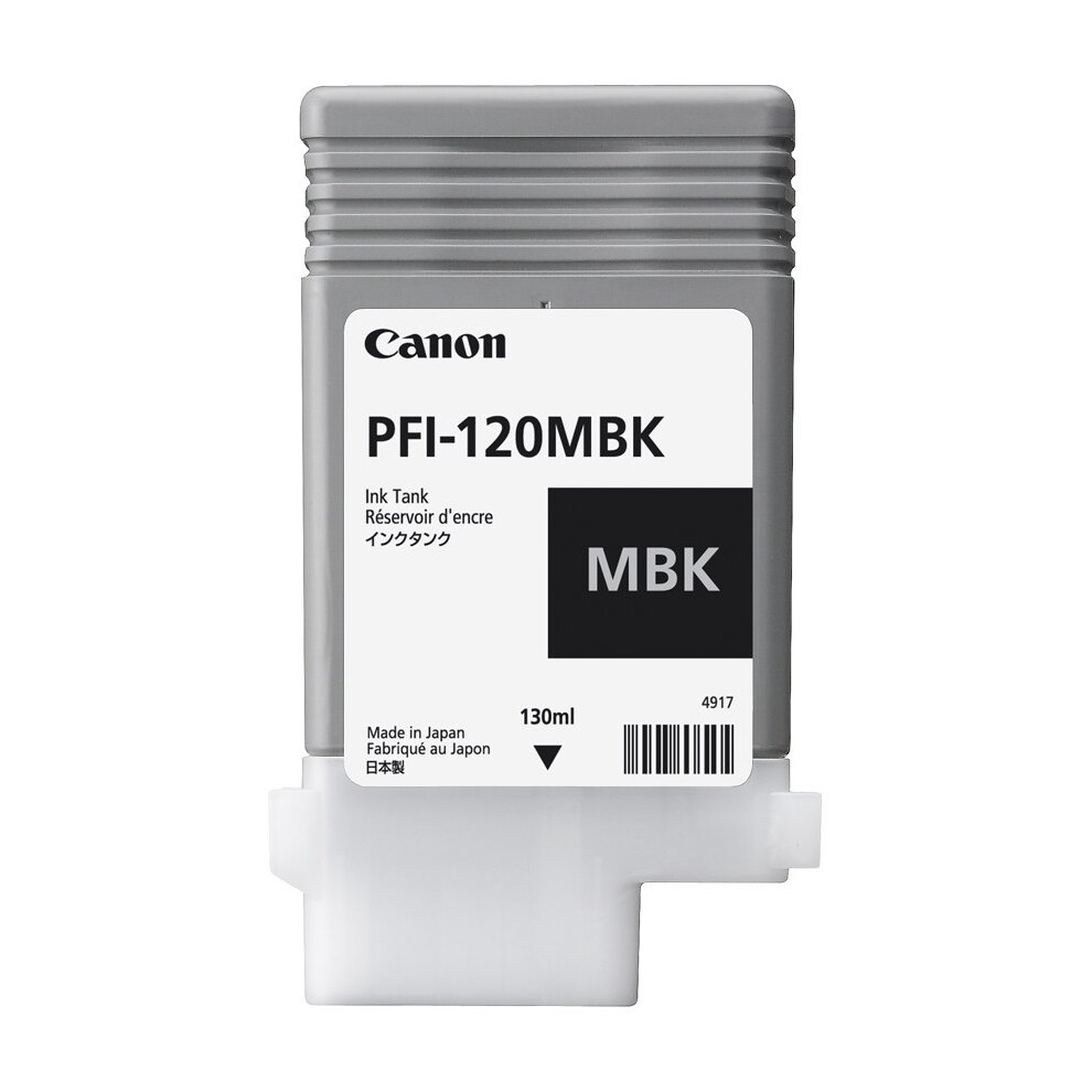 Canon Pfi-120 Matte 130Ml Ink (Tm-200,205,300,305) Black
