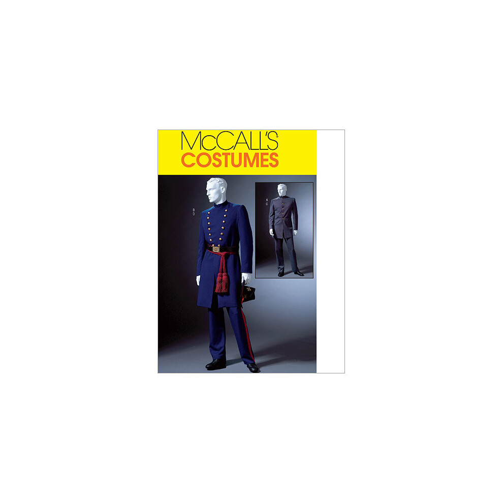 Photos - Fancy Dress Men's Civil War Costumes-XN -*SEWING PATTERN*(XLG-2XL-3XL)