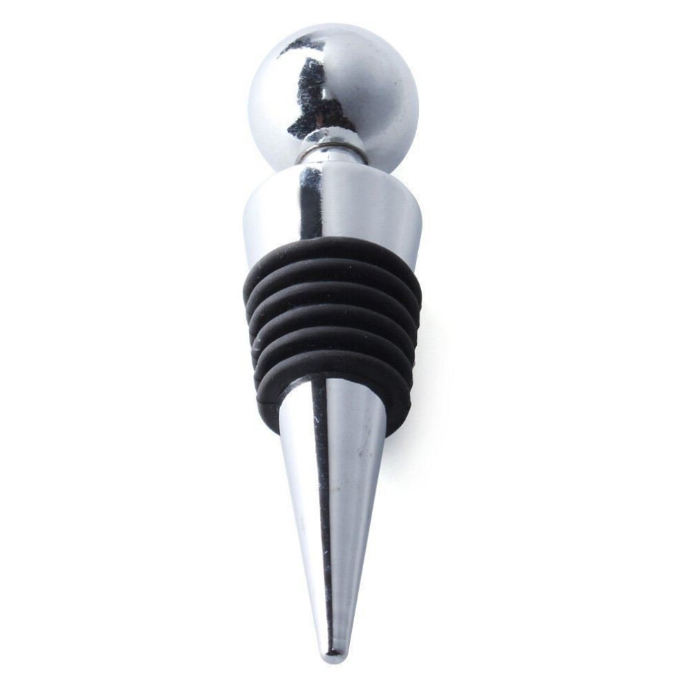 Kabalo Heavy Duty Chrome Bar Bottle Stopper Drink Sealer For Champagne, Wine, Beer & Spirits