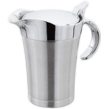 Kabalo Stainless Steel Gravy Boat Large Double Insulated Sauce Serving Jug Pourer 500ml