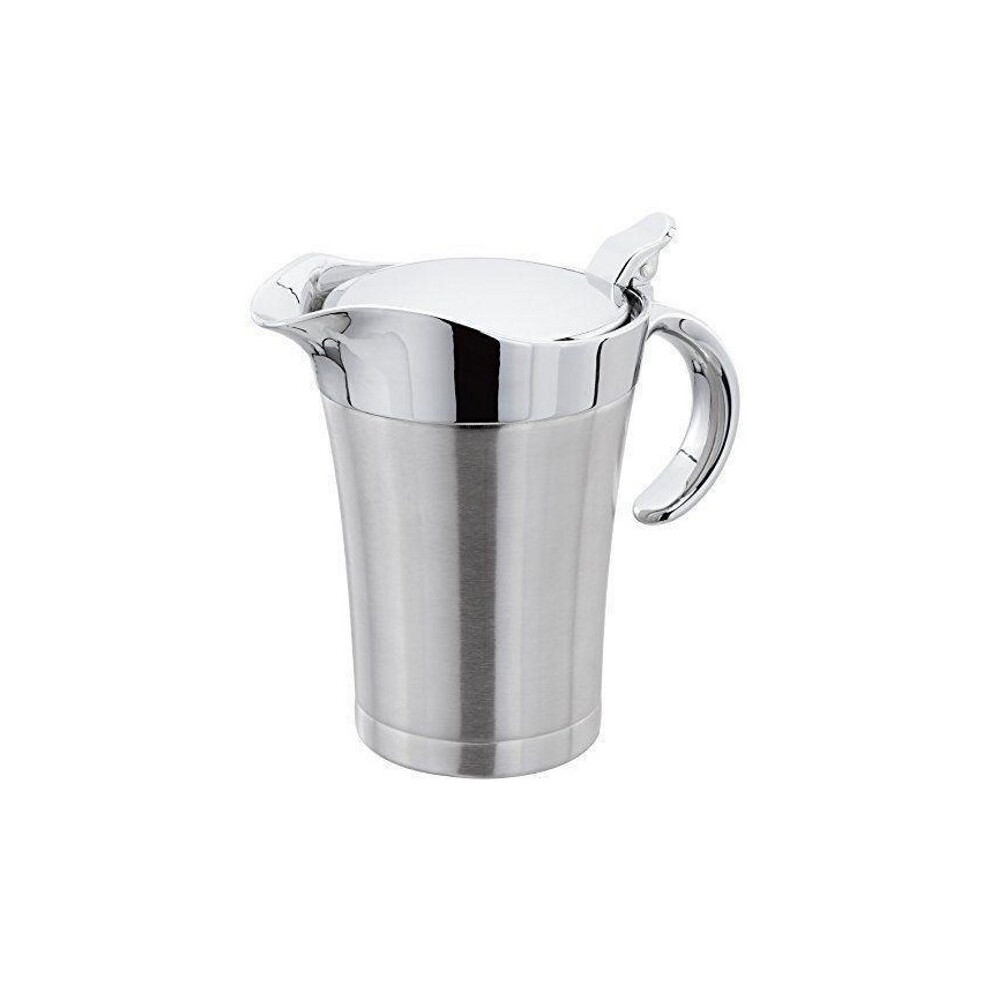 Kabalo Stainless Steel Gravy Boat Large Double Insulated Sauce Serving Jug Pourer 500ml