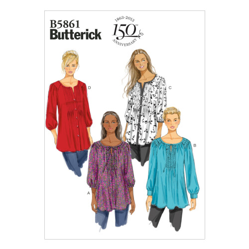 Misses'/Women's Tunic-18W-20W-22W-24W -*SEWING PATTERN*