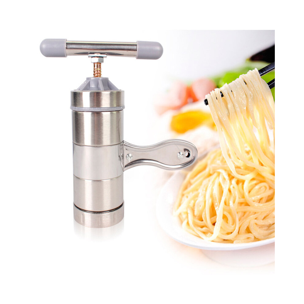 Kabalo Stainless Steel 6 Piece Manual Noodle Maker Fresh Pasta Machine Moulds