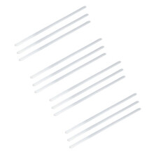 Kabalo Set Of 12 Glass Stirring Stirrer Rods For Scientific Chemistry Laboratory Lab Use