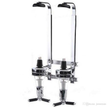Kabalo Stainless Steel 2 Bottle Optic Wall Mount Dispenser Bar Butler For Alcoholic Drinks Spirits - Vodka, Whiskey, Rum, Gin,