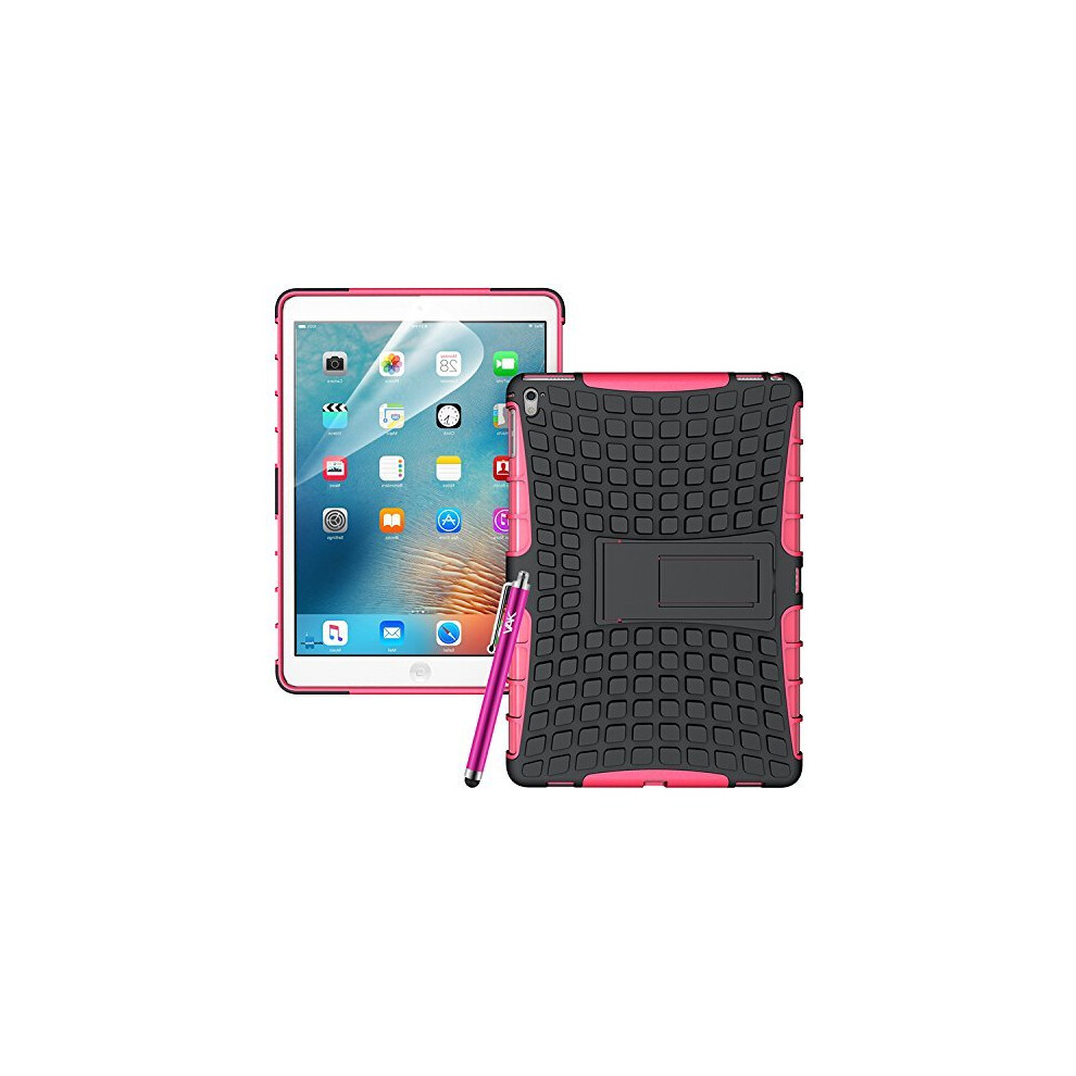 (Pink) For Ipad 9.7 2017 Tough Quality Shockproof Case Pink 5060566910613
