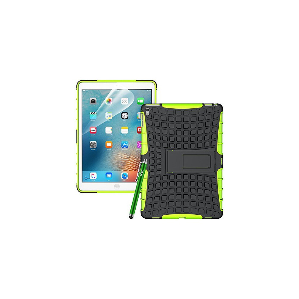 (Lime) For Ipad 9.7 2017 Tough Quality Shockproof Case Green 5060566910590