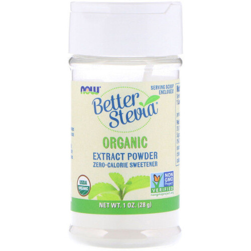 NOW Foods NOW Foods, Better Stevia, Οργανική Εξόλυνση Πώρου, 1 oz (28 g)