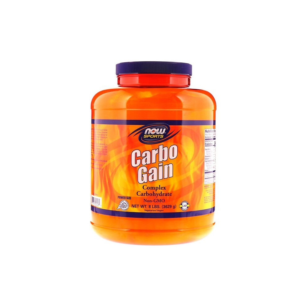 Now Foods, Sports, Carbo Gain, 8 lbs (3629 g)