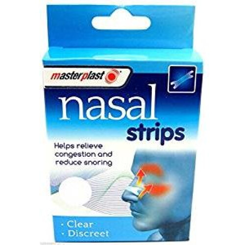 Masterplast Nasal Strips DrugFree Nasal Strips Stop Snoring Strips on