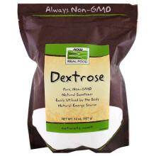Now Foods, Real Food, Dextrose, 2 lbs (907 g)