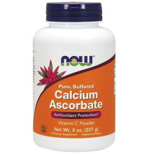 NOW Foods, Reines, Puffer-Kalzium-Ascorbat, Vitamin-C-Pulver, 8 oz (227 g)