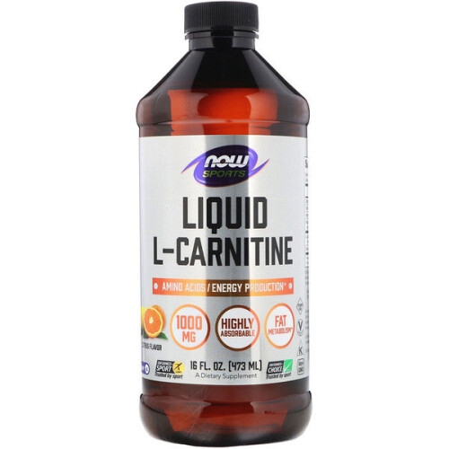 NOW Foods Flüssiges L-Carnitin 473 ml Now Foods