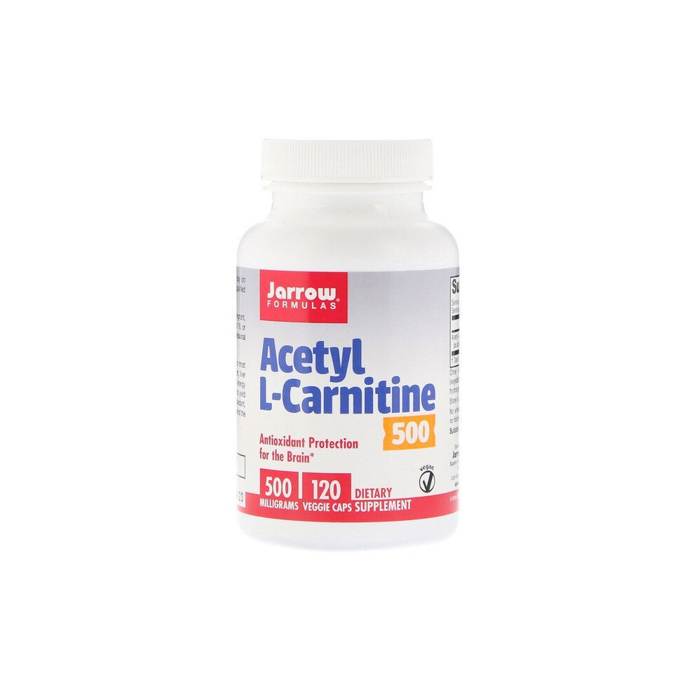 Jarrow Formulas , Acetyl L-Carnitine 500, 500 Mg, 120 Veggie Caps
