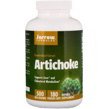 Jarrow Formulas, Artischocke, 500 mg, 180 Veggie Capsuler