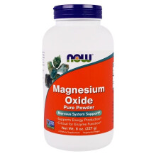NOW Foods, Magnézium-oxid tiszta por, 8 oz (227 g)