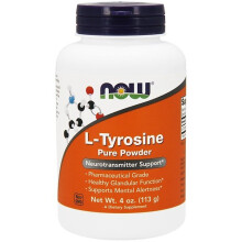 NOW Foods, L-Tyrosine Pure Poeder, 4 oz (113 g)