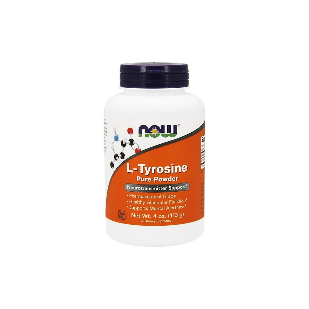 Now Foods , L-Tyrosine, Pure Powder, 4 Oz (113 G)