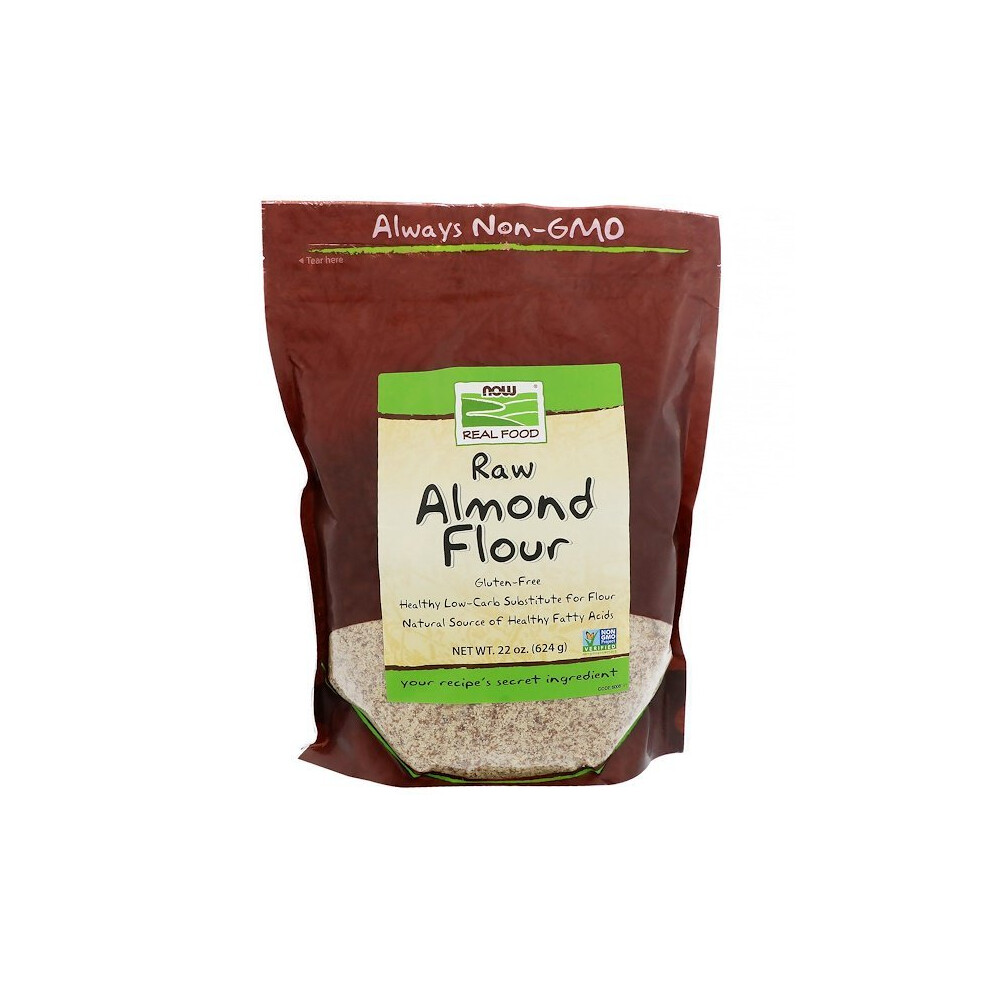 Now Foods , Real Food, Raw Almond Flour, 22 Oz (624 G)