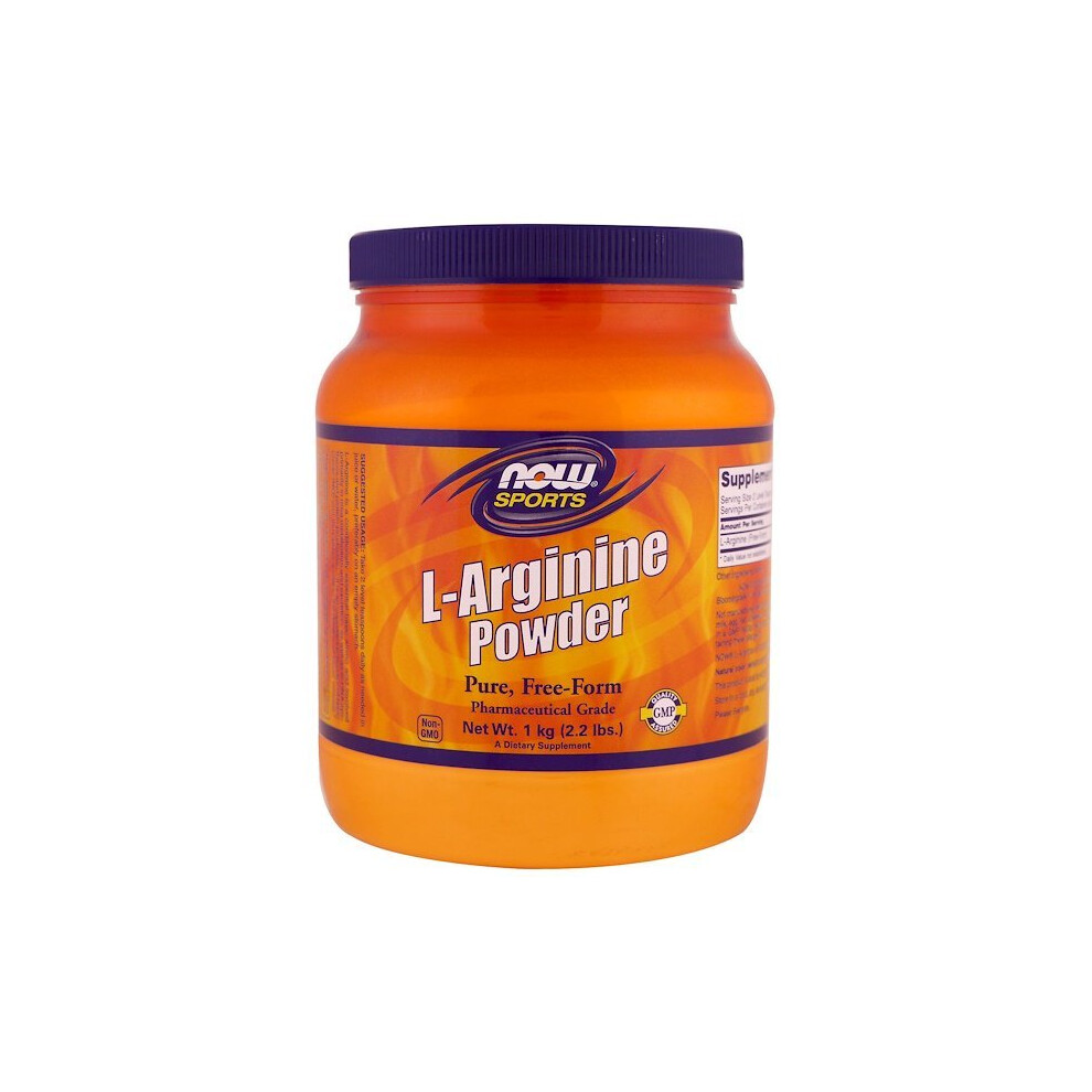 Now Foods , Sports, L-Arginine Powder, 1 Kg (2.2 Lbs)