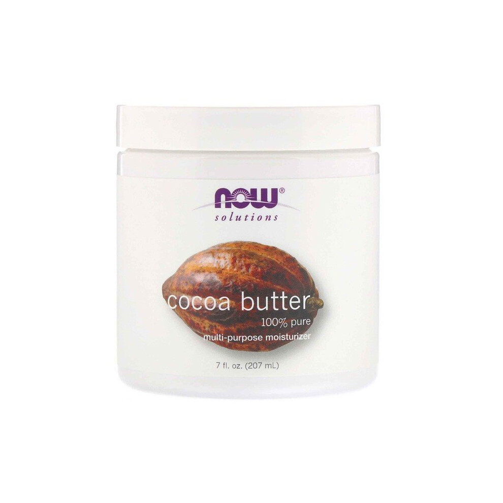 Now Foods, Solutions, Cocoa Butter, 7 fl oz (207 ml)